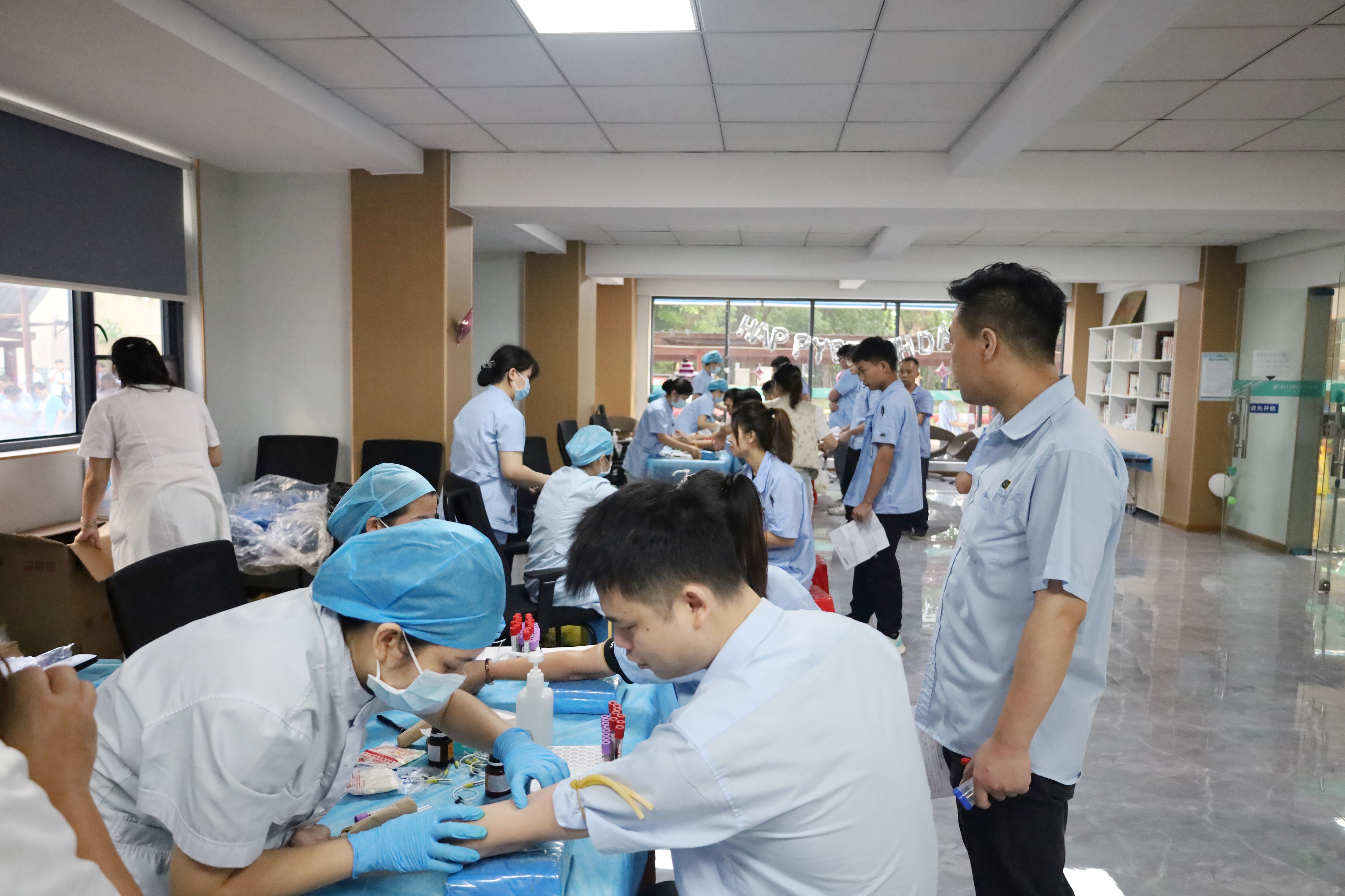 關(guān)愛員工，守護健康——依頓電子開展2024年度員工健康體檢活動